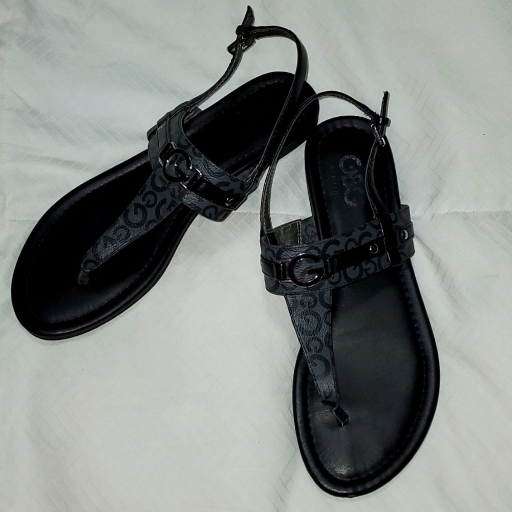 $DROP$ Black Sandals